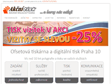 Tablet Screenshot of akcnitisk.cz